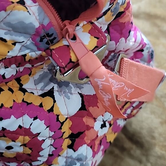 Vera Bradley Grand Traveler Tote Pixie Blooms - Picture 6 of 7